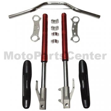 Front Fork Assembly for 47cc 49cc Dirt Bike