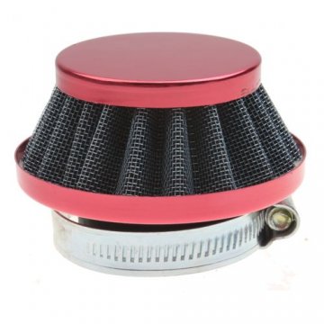 35mm Red Air Filter for 50cc-125cc ATV, Dirt Bike & Go Kart