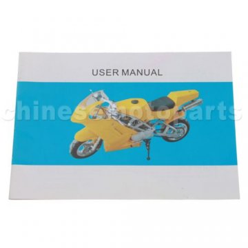 Owner's Manual For Dirtbike