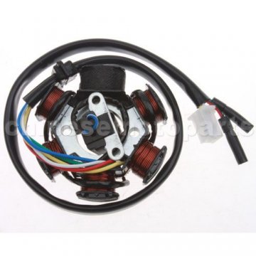 6-Coil Magneto Stator for GY6 150cc Engine