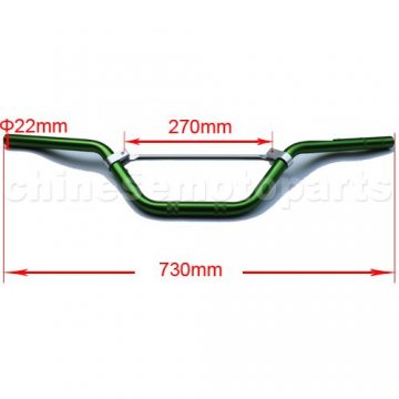 Green Handlebar for 50cc-125cc Dirt Bike