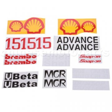 Stickers for 2 stroke 47cc & 49cc Pocket Bike