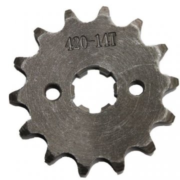 Front Sprocket 420-14 Teeth for 50cc-125cc Engine