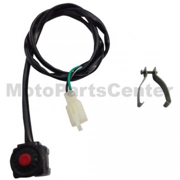 Performance Single Kill Switch for 110cc to 250cc Kick Starting Dirt Bike