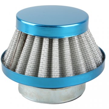 35mm Blue Air Filter for 50cc-125cc ATV, Dirt Bike & Go Kart