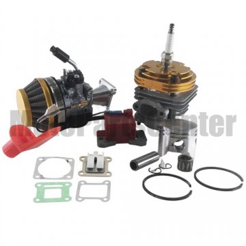 Cylinder Carburetor for 53cc 54cc Pocket Bike ATV