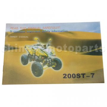 Owner's Manual For ATV