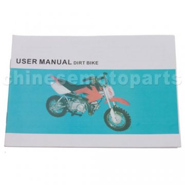 Owner's Manual For Dirtbike