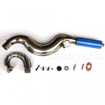 Exhaust Muffler for 2 stroke 47cc-49cc Pocket Bike