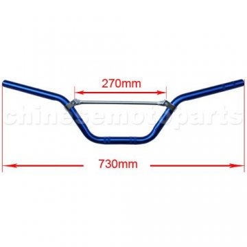 Blue Handlebar for 50cc-125cc Dirt Bike