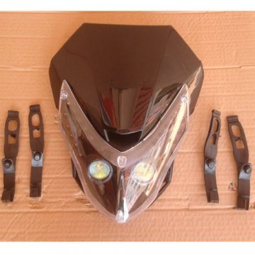 Black Head Light for 110cc 125cc 150cc 200cc 250cc Dirt Bike