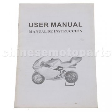 Owner's Manual For Pocket Bike