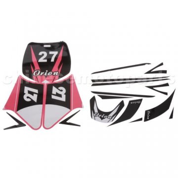 Decals for 50-125 Dirtbike-Pink