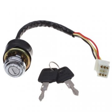 6 wire Key Switch for 2 stroke Pocket Bike