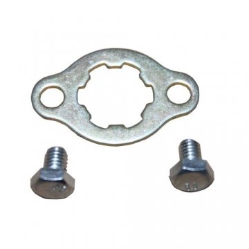 Front Sprocket Retainer with Bolts - 20mm Shaft