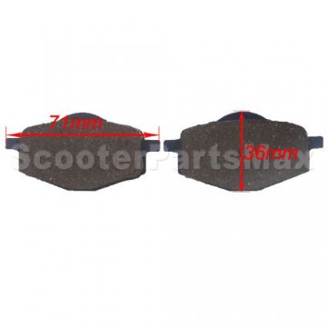 Disc Brake Pad for 150-250cc ATVs