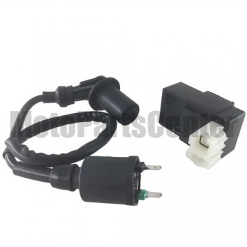 HP Racing GY6 Ignition Coil + CDI